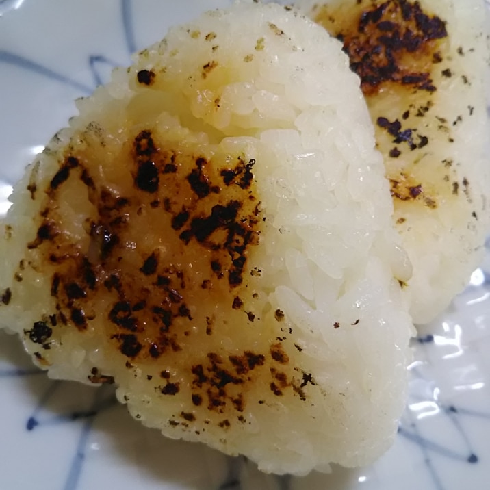 味噌と砂糖の焼おにぎり(^^)